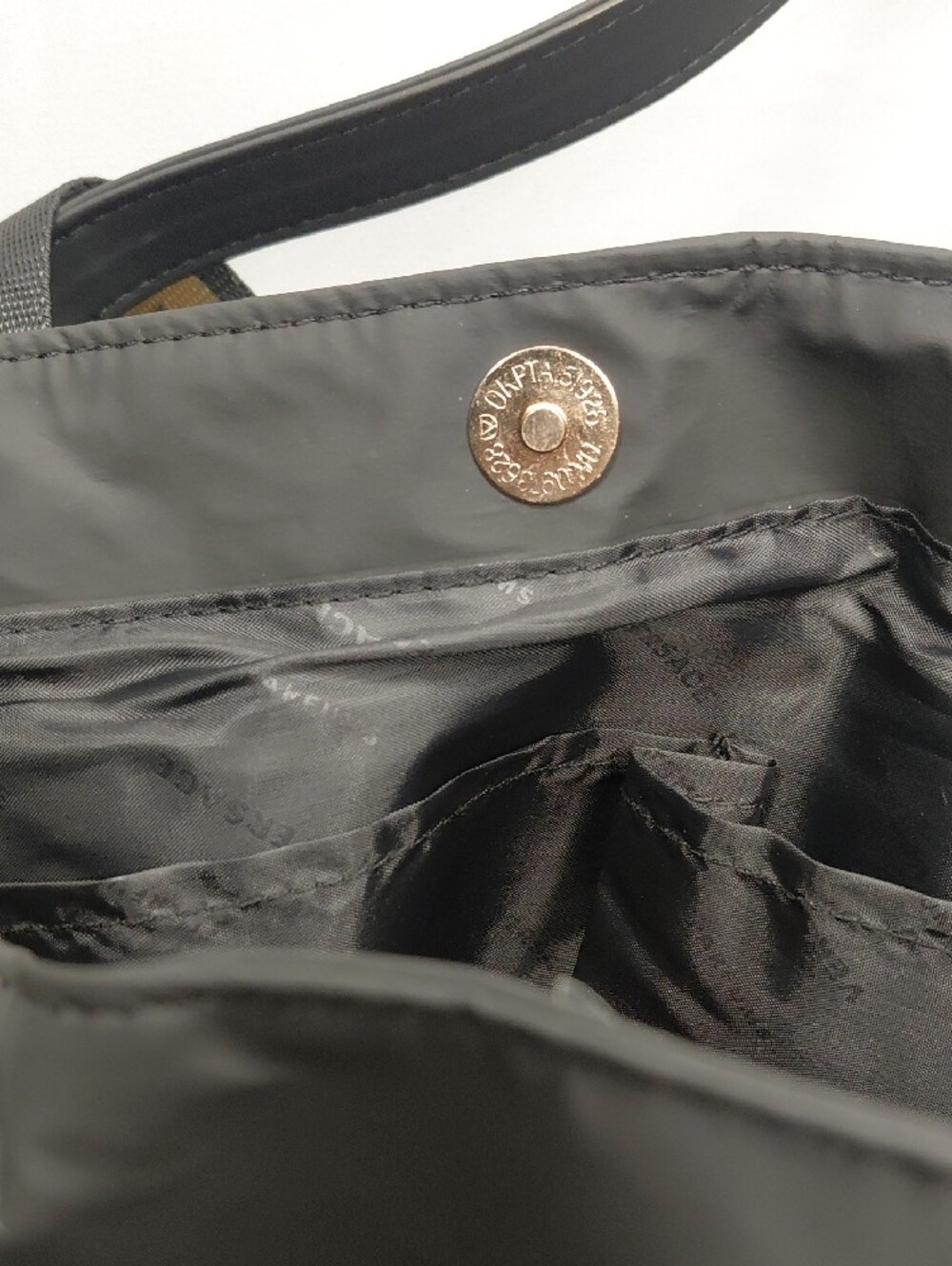 Versace Black Tote with Gold Medusa Logo - Picture 6 of 11